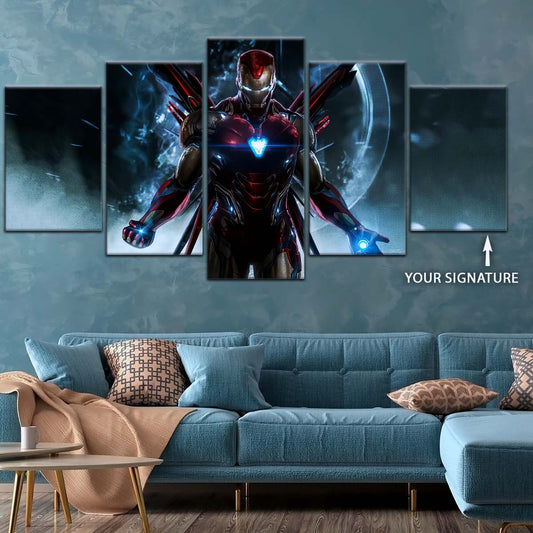 Marvel Wall Art - MCU5040 - Iron Man - Marvel Cinematic Universe Poster - Marvel Cinematic Universe Canvas