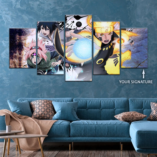 Naruto Canvas Wall Art - NA5022 - Sakura Haruno - Naruto Uzumaki - Sasuke Uchiha