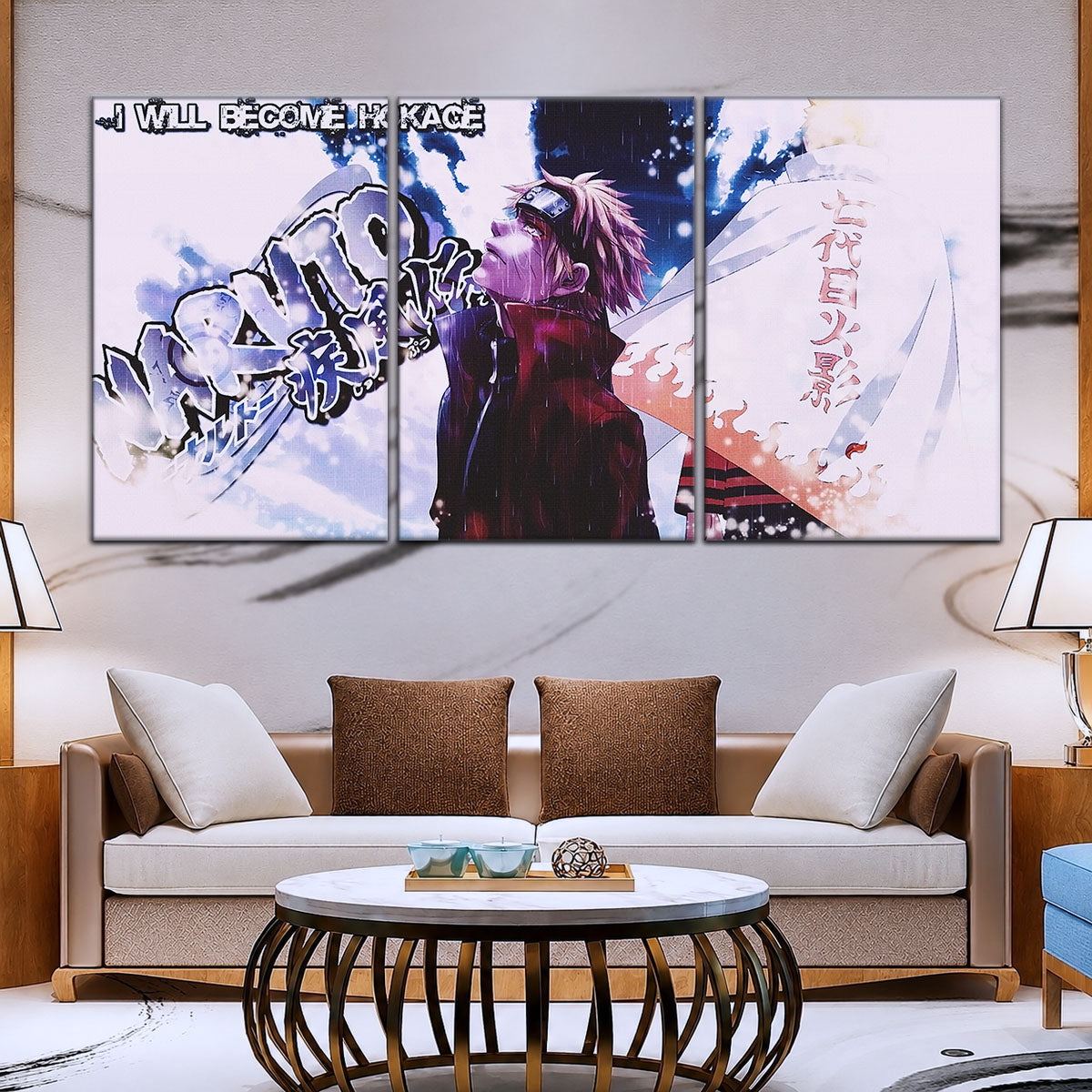 Naruto Canvas Wall Art - NA5037 - Naruto Uzumaki - I Will Become Hokage