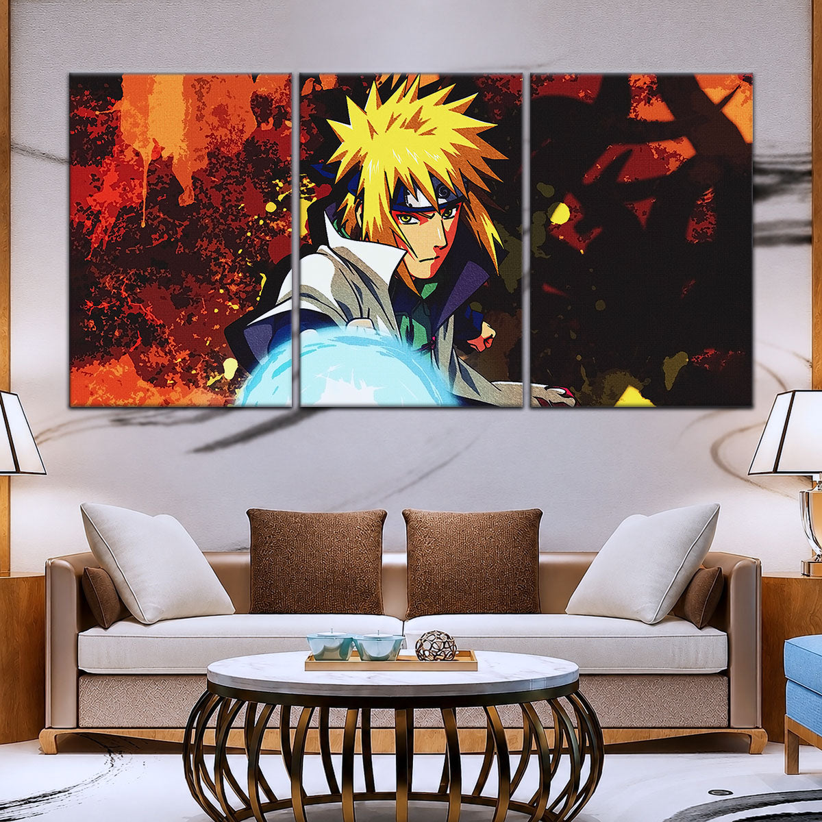 Naruto Canvas Wall Art - NA5096 - Minato Namikaze Yellow Flash
