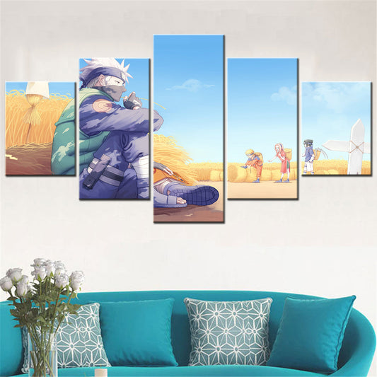 Naruto Canvas Wall Art - NA5119 - Kakashi Hatake - Uzumaki Naruto - Uchiha Sasuke - Sakura Haruno
