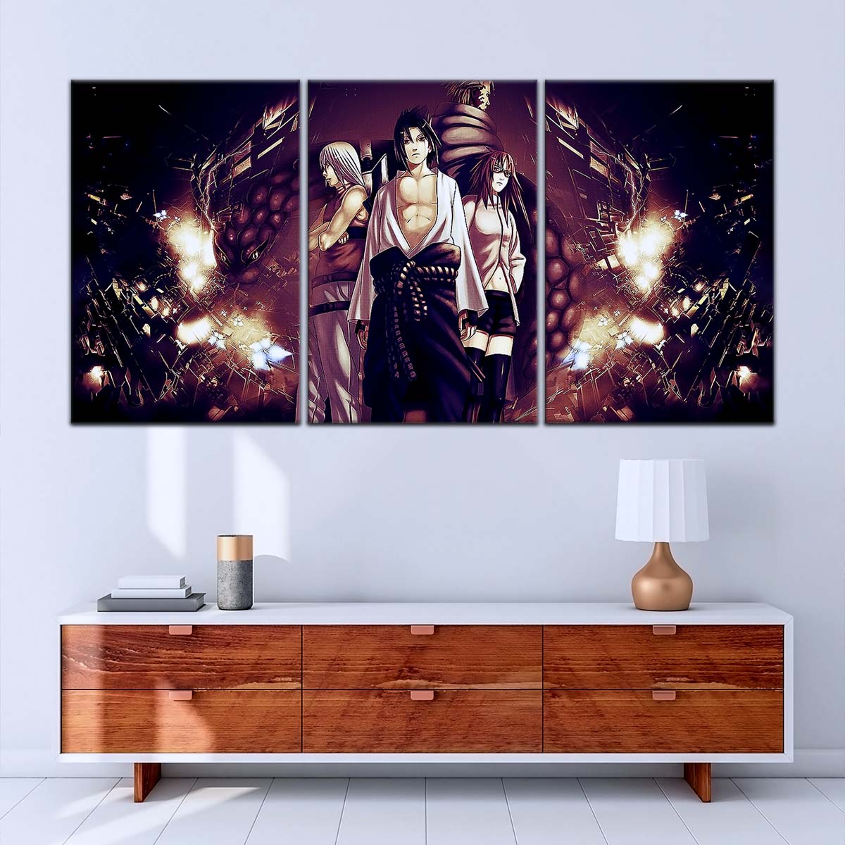 Naruto Wall Art - NA5054 - Suigetsu Hōzuki Karin - Sasuke Uchiha - Naruto Poster - Naruto Canvas