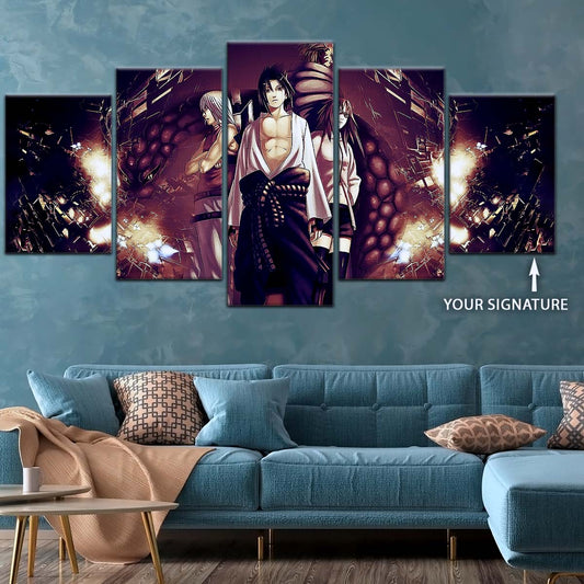 Naruto Wall Art - NA5054 - Suigetsu Hōzuki Karin - Sasuke Uchiha - Naruto Poster - Naruto Canvas