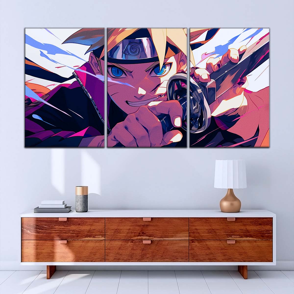 Naruto Wall Art - NA5091 - Boruto Uzumaki Ninja Determination - Naruto Poster - Naruto Canvas
