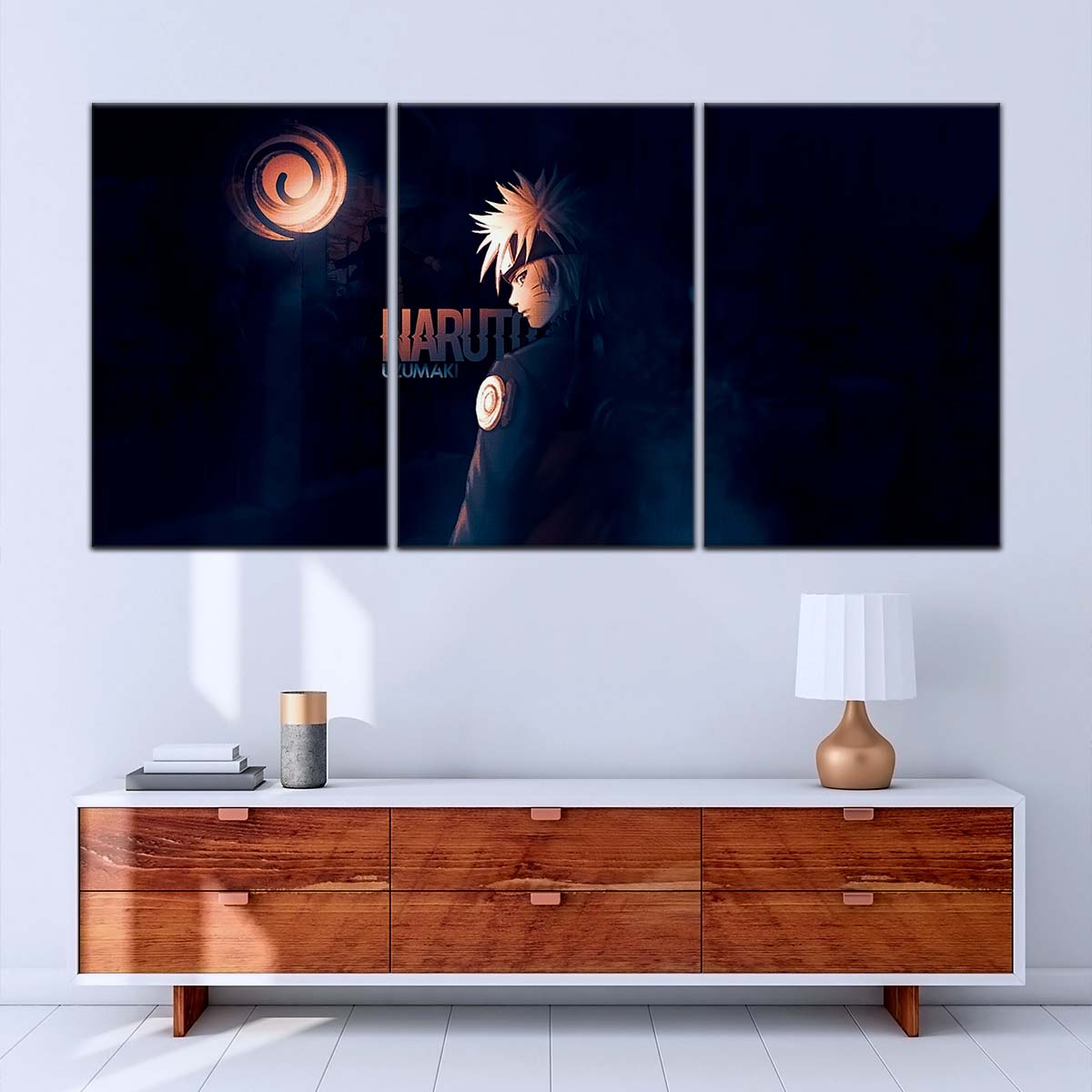 Naruto Wall Art - NA5092 - Naruto Uzumaki - Epic Anime Hero in Action - Naruto Poster - Naruto Canvas