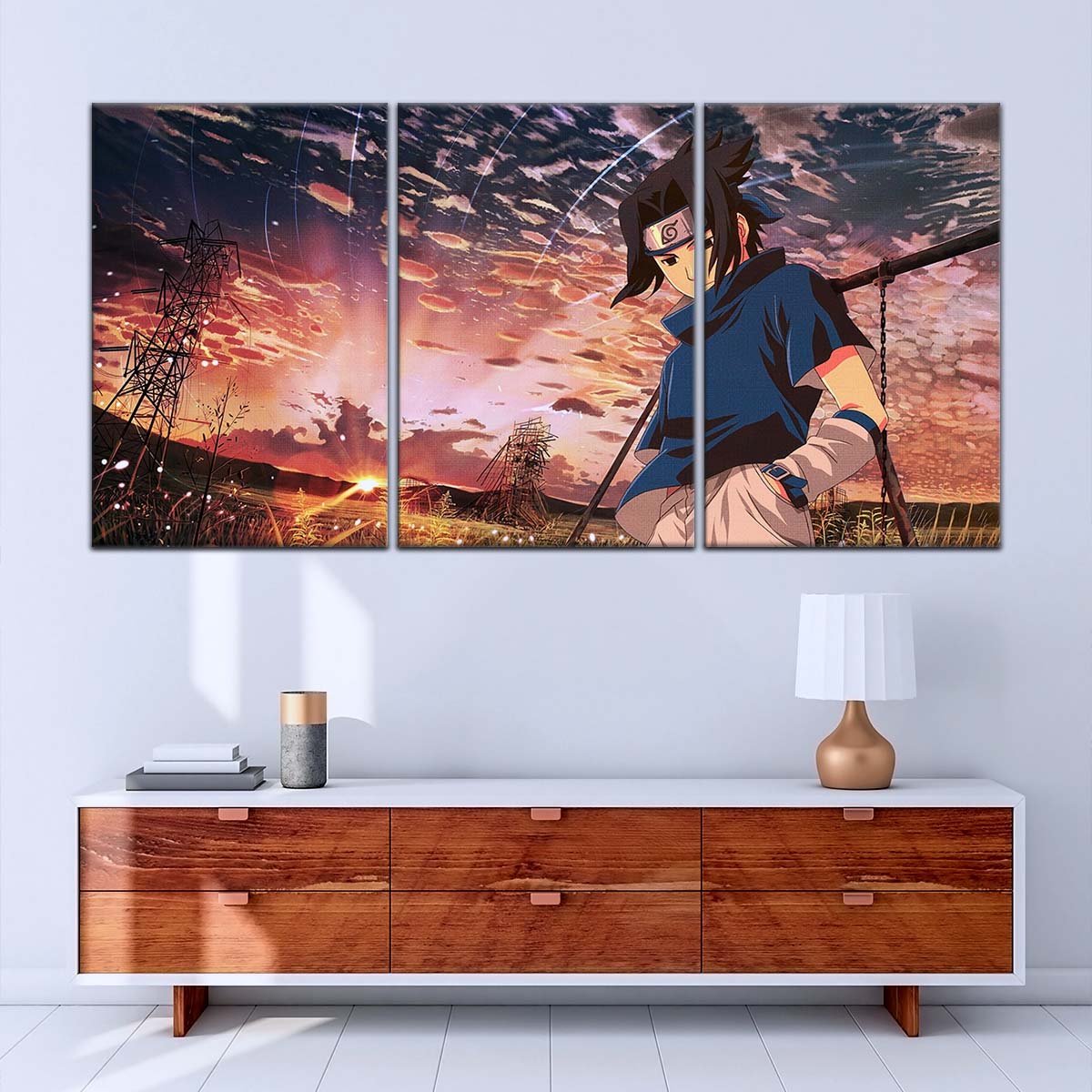 Naruto Wall Art - NA5094 - Sasuke Uchiha - Naruto Poster - Naruto Canvas
