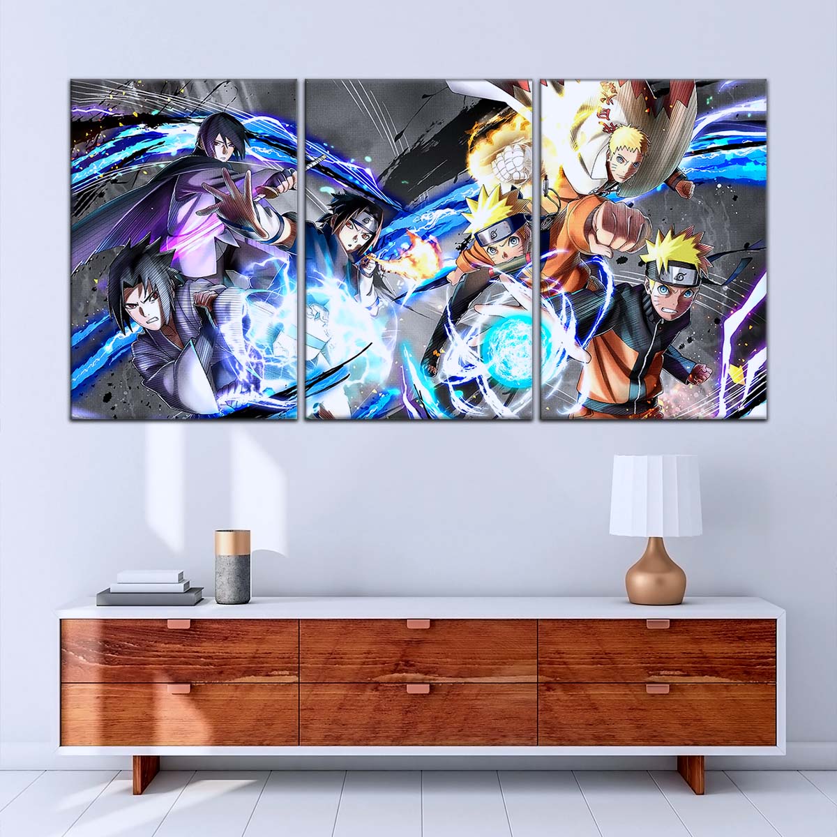 Naruto Wall Art - NA5009 - Naruto Uzumaki - Sasuke Uchiha - Naruto Poster - Naruto Canvas