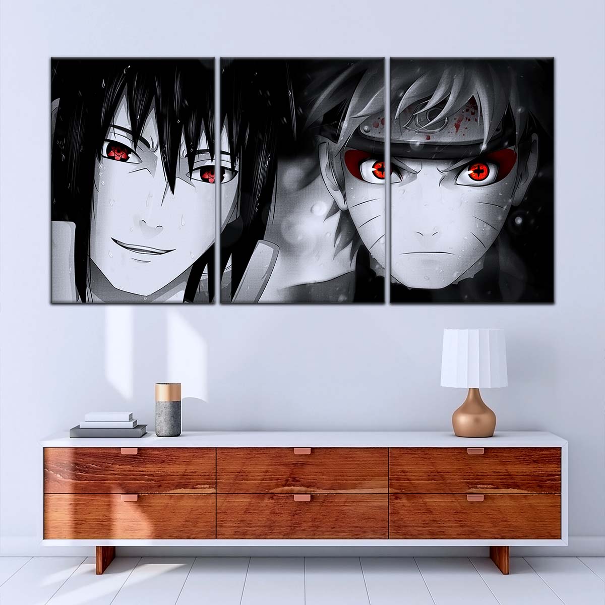 Naruto Wall Art - NA5019 - Naruto Uzumaki - Sasuke Uchiha - Naruto Poster - Naruto Canvas