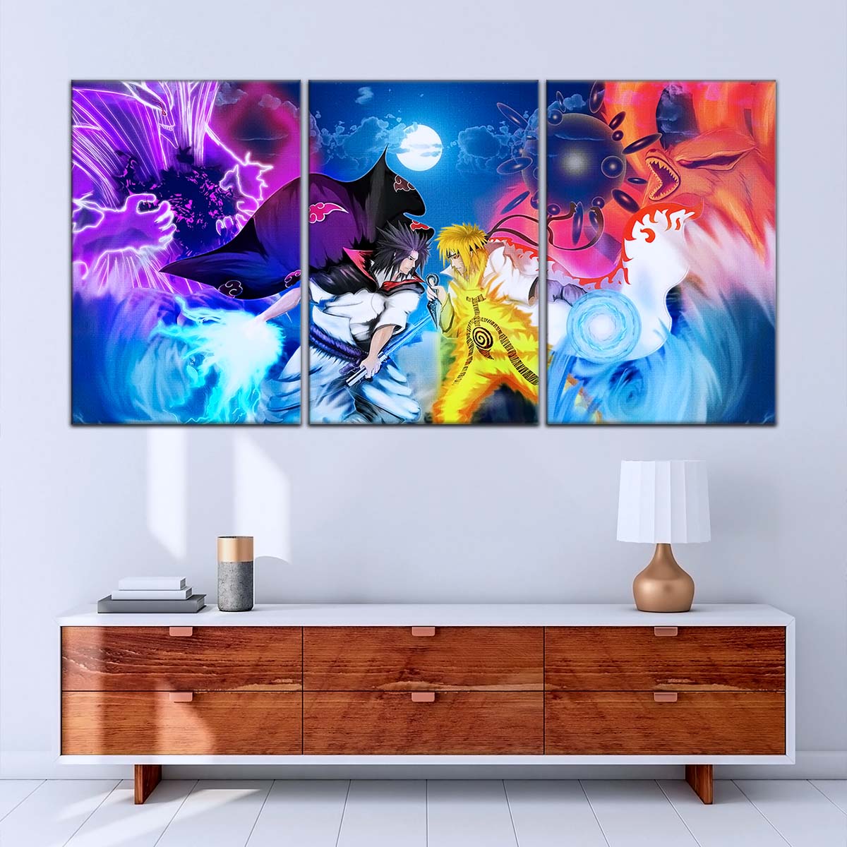 Naruto Wall Art - NA5023 - Naruto Uzumaki - Sasuke Uchiha - Naruto Poster - Naruto Canvas