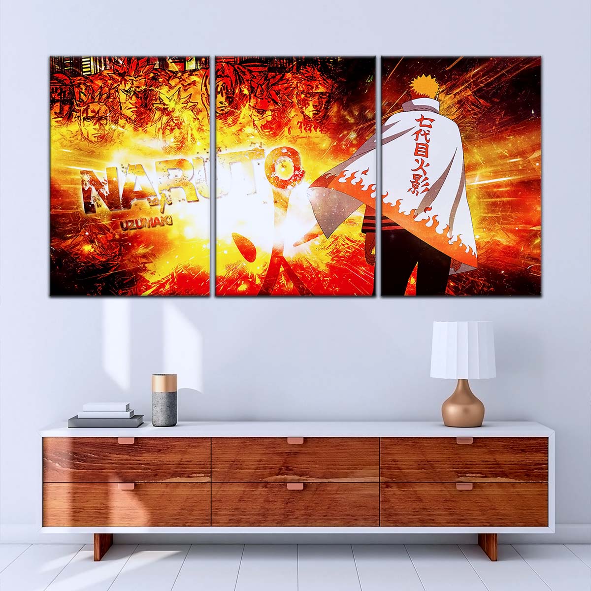 Naruto Wall Art - NA5035 - Naruto Uzumaki - The Rise of a Hero - Naruto Poster - Naruto Canvas