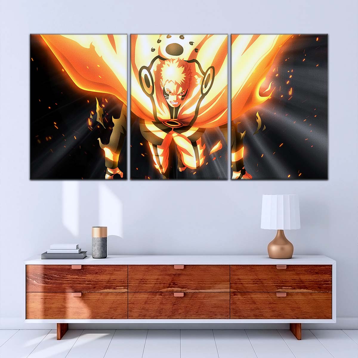 Naruto Wall Art - NA5044 - Naruto Uzumaki Blaze - Naruto Poster - Naruto Canvas