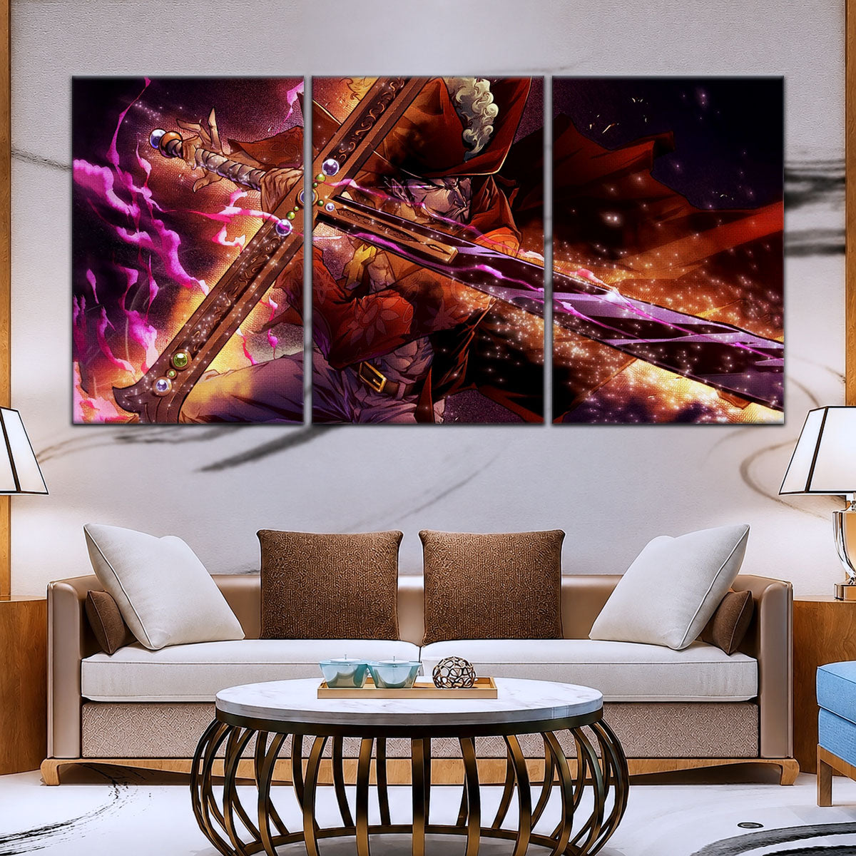 One Piece Canvas Wall Art - OP5020 - Dracule Mihawk