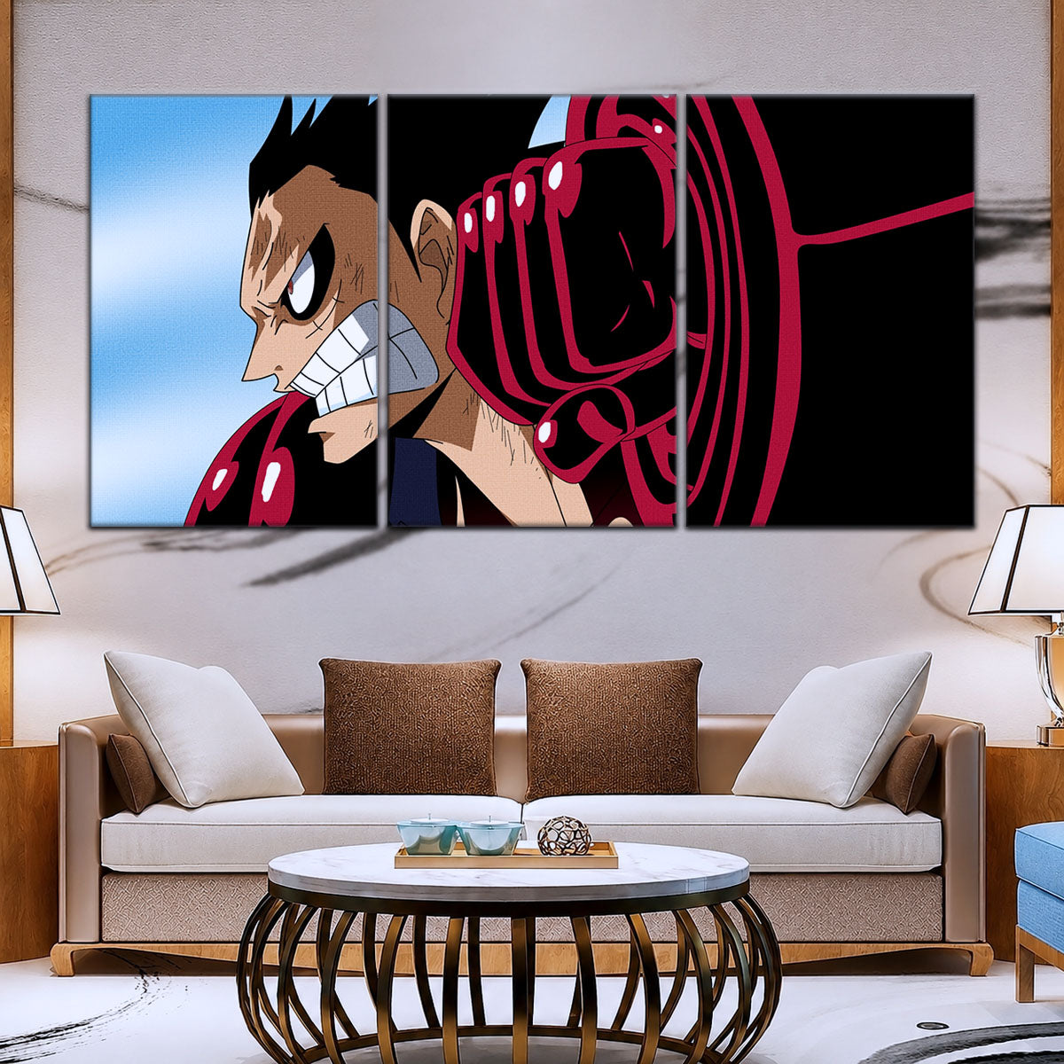One Piece Canvas Wall Art - OP5049 - Gear Fourth Luffy Unleashed