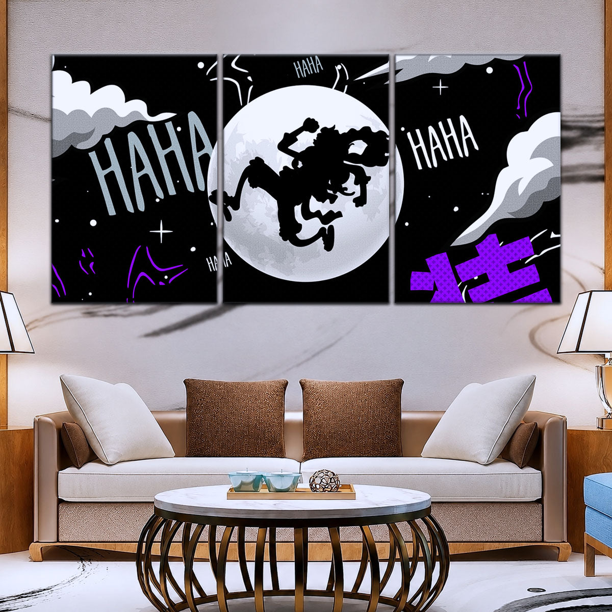 One Piece Canvas Wall Art - OP5070 - Luffy Gear 5 Sun God