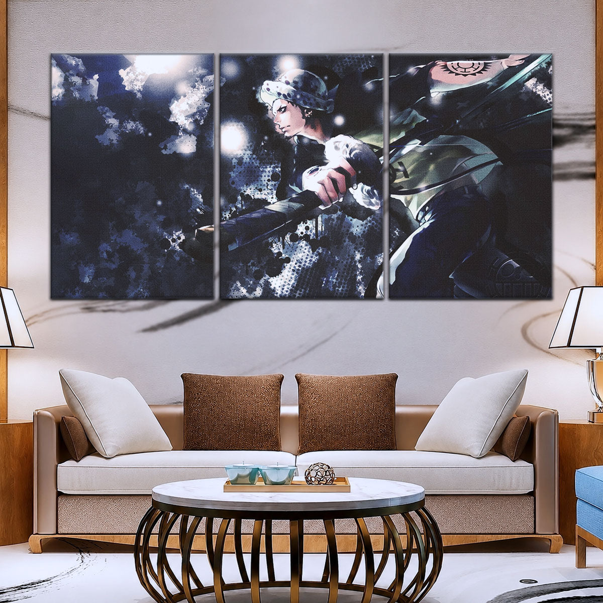 One Piece Canvas Wall Art - OP5090 - Trafalgar Law Room Shambles