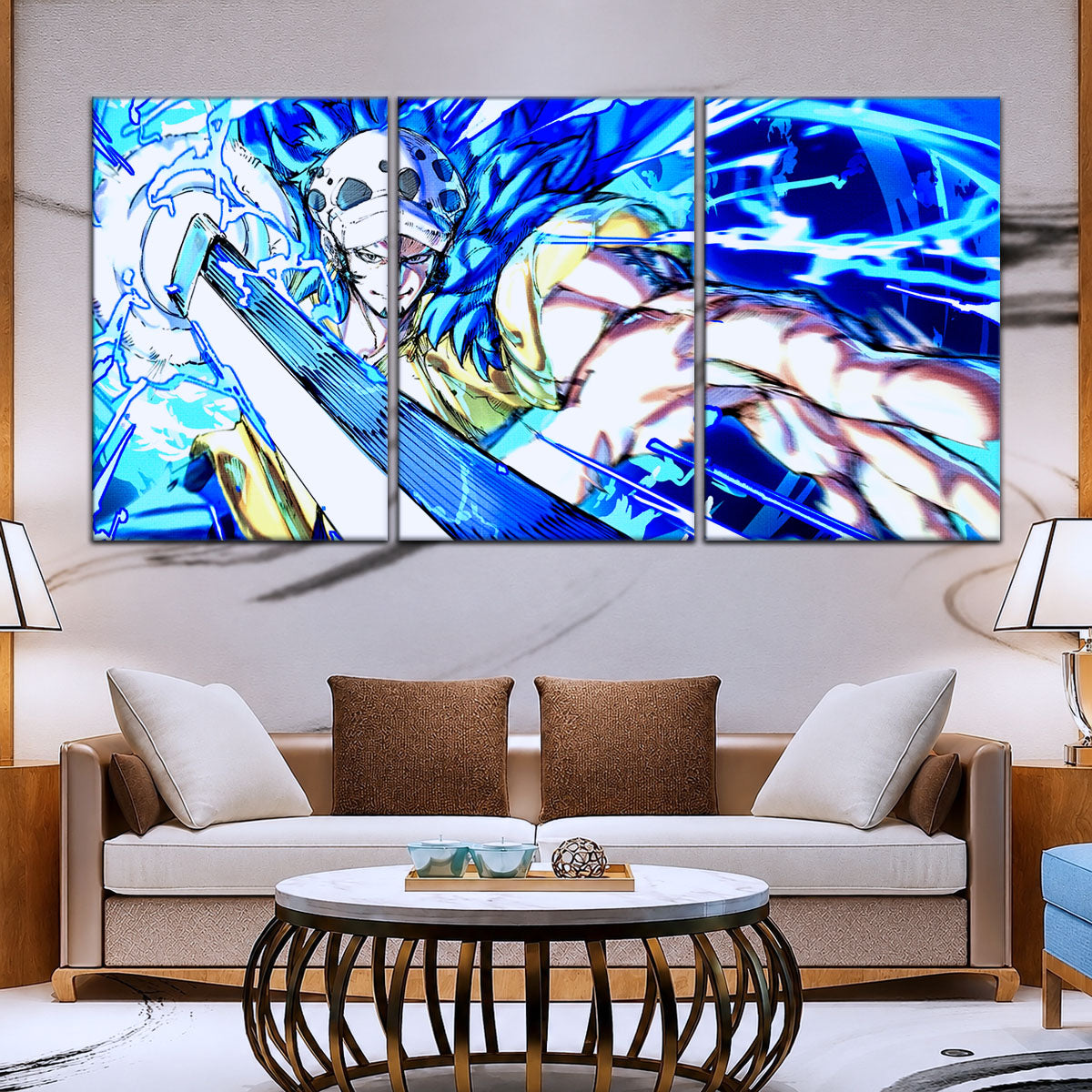 One Piece Canvas Wall Art - OP5091 - Trafalgar Law Room Shambles