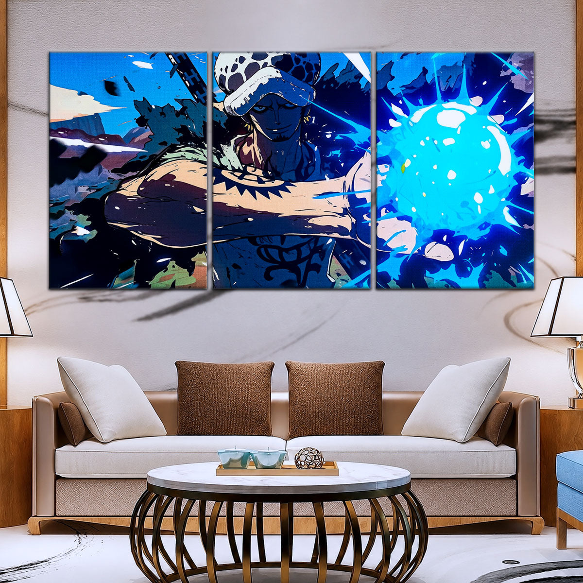 One Piece Canvas Wall Art - OP5093 - Trafalgar Law Room Shambles