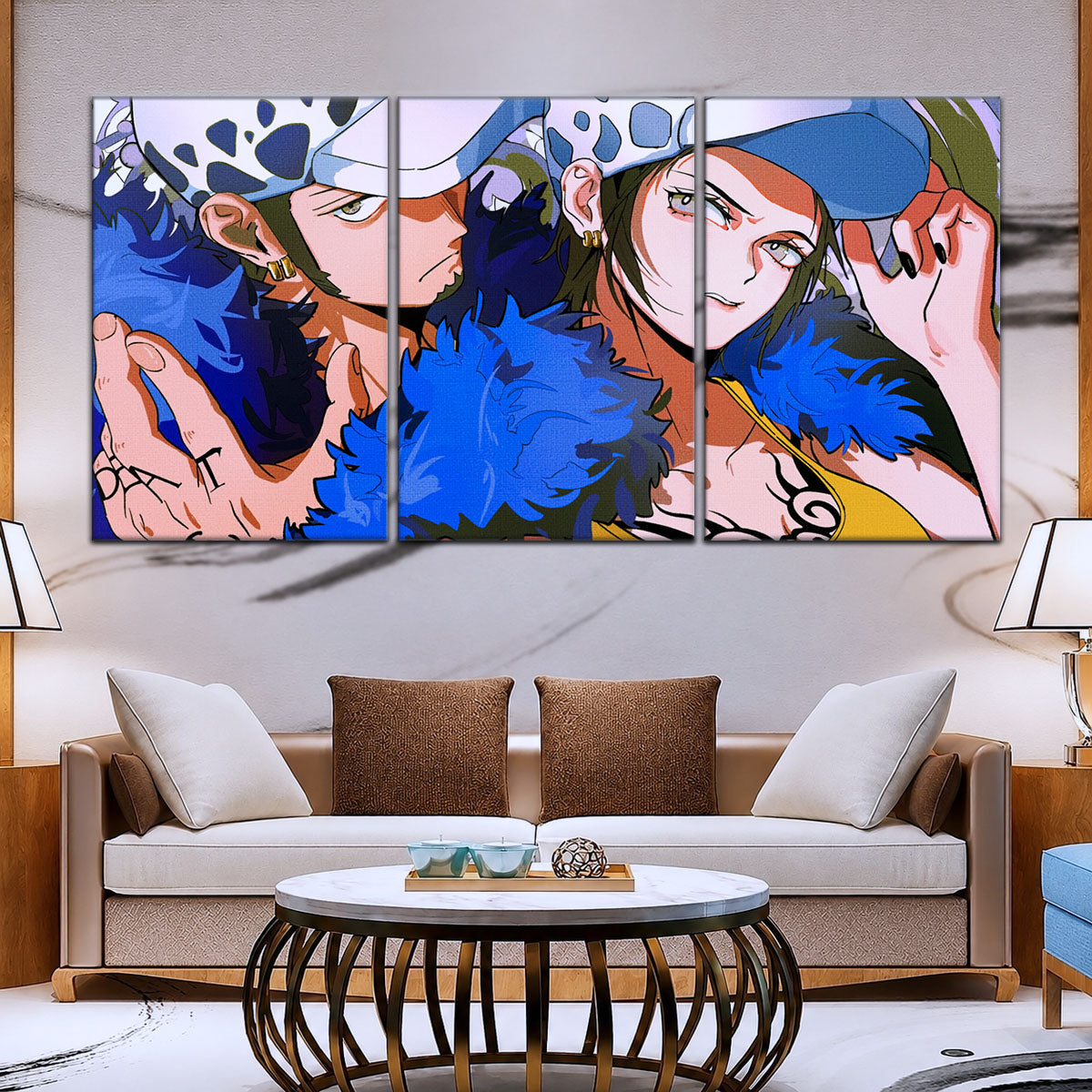 One Piece Canvas Wall Art - OP5095 - Trafalgar Law Room Shambles