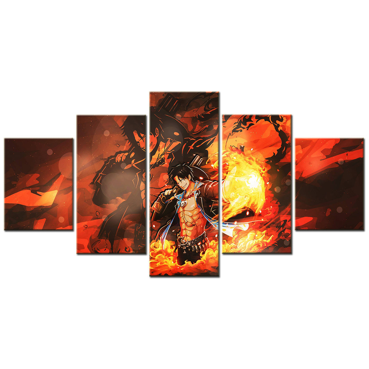 One Piece Canvas Wall Art - OP5099 - Luffy Gomu Gomu no Pistol