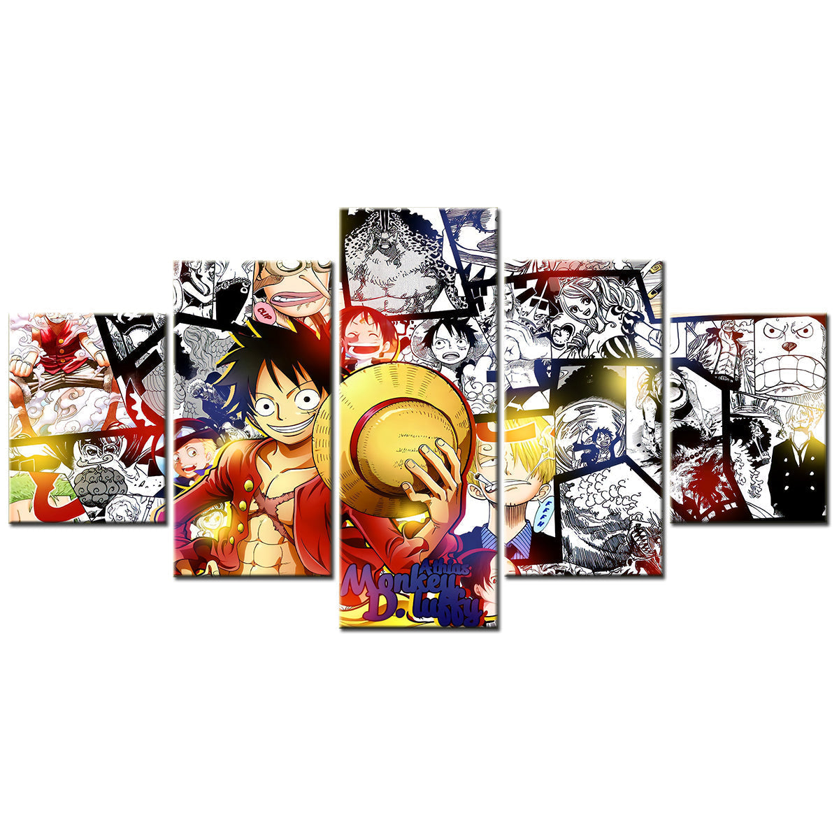 One Piece Canvas Wall Art - OP5151 - Monkey D. Luffy