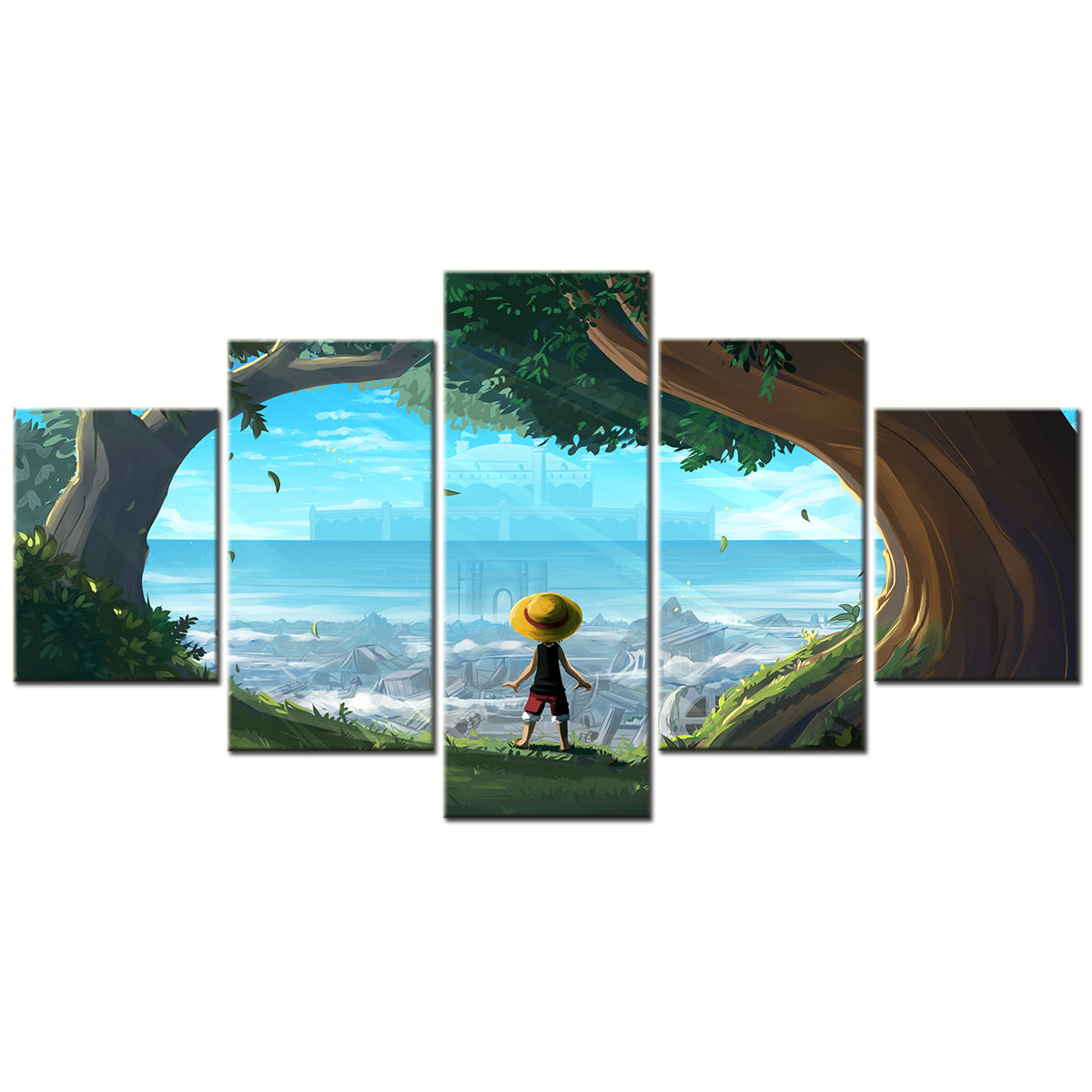 One Piece Canvas Wall Art - OP5154 - Monkey D. Luffy