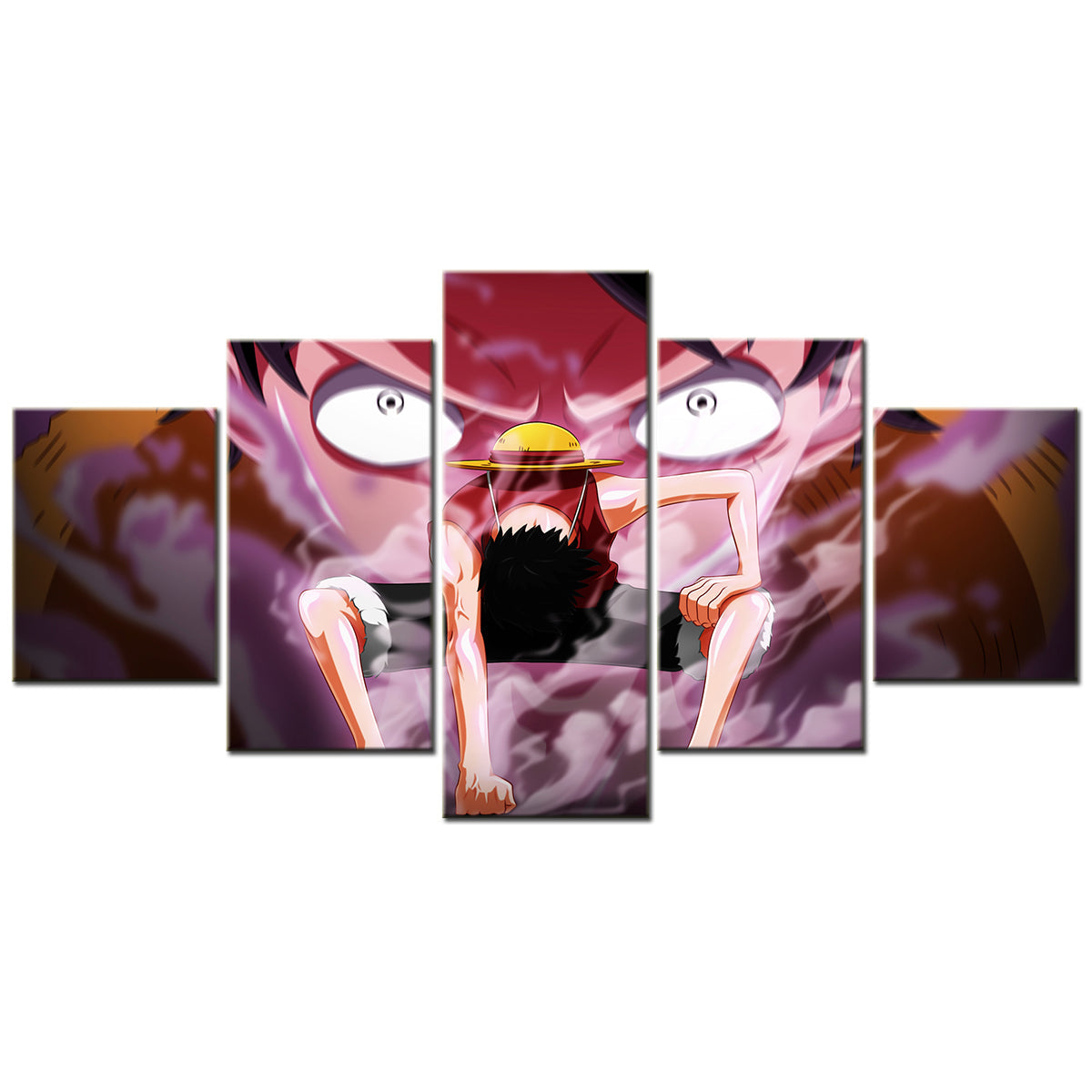 One Piece Canvas Wall Art - OP5155 - Gear Fourth Luffy Unleashed