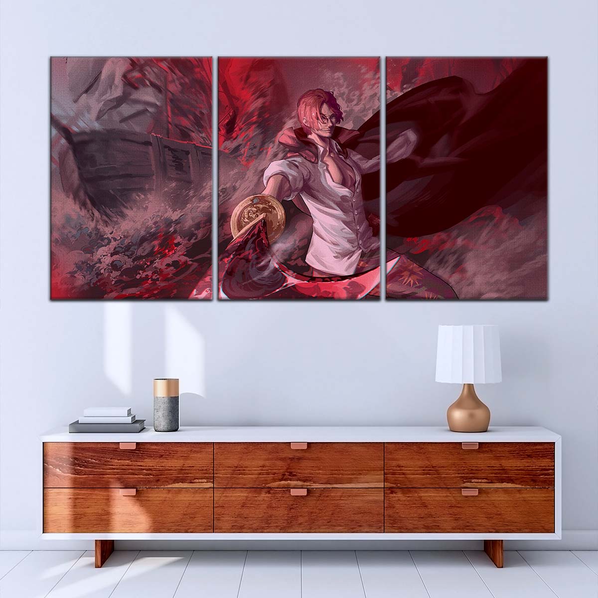 One Piece Wall Art - OP5017 - Shanks - One Piece Poster - One Piece Canvas
