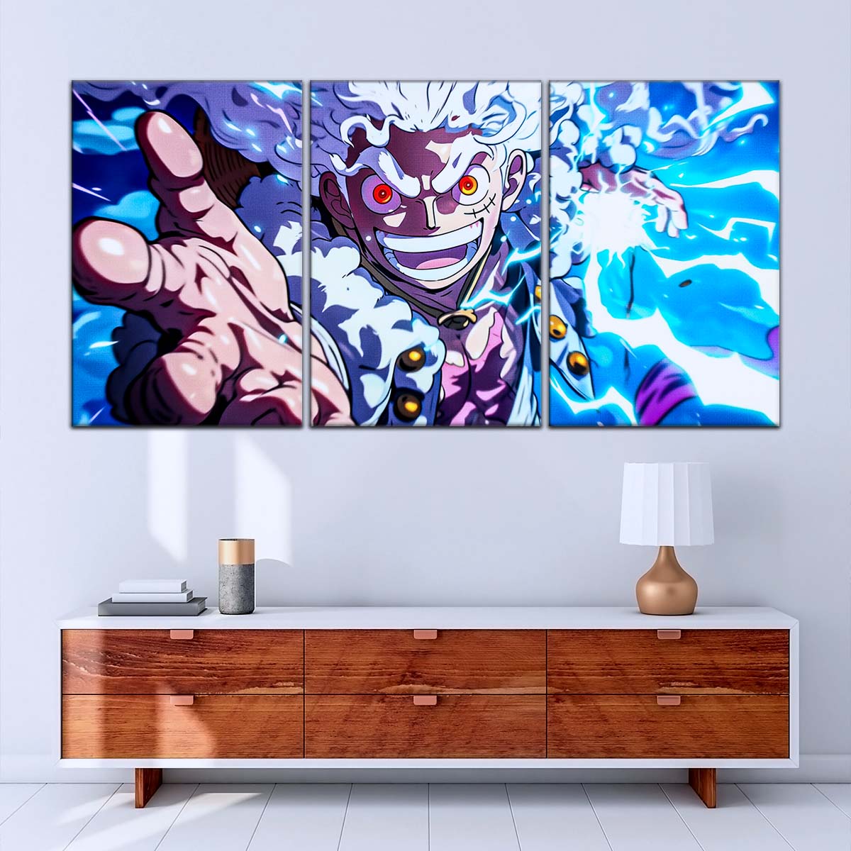 One Piece Wall Art - OP5024 - Monkey D. Luffy Gear 5 - One Piece Poster - One Piece Canvas