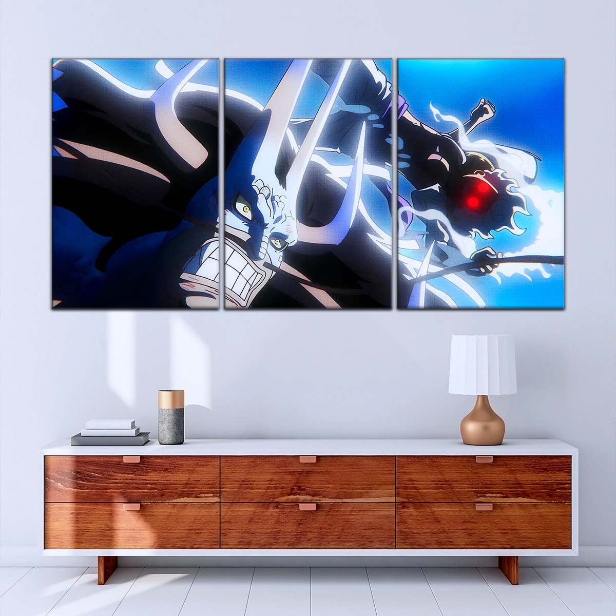 One Piece Wall Art - OP5025 - Monkey D. Luffy Vs Kaido - One Piece Poster - One Piece Canvas