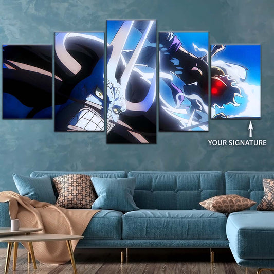 One Piece Wall Art - OP5025 - Monkey D. Luffy Vs Kaido - One Piece Poster - One Piece Canvas
