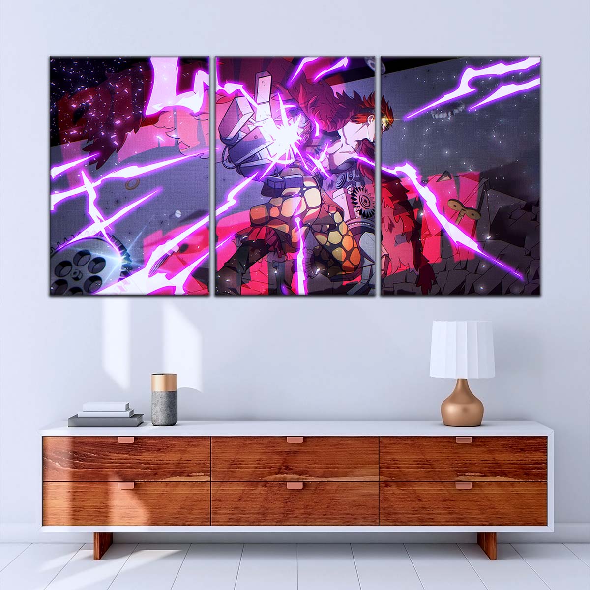 One Piece Wall Art - OP5030 - Eustass Kid Unleashed Stunning - One Piece Poster - One Piece Canvas
