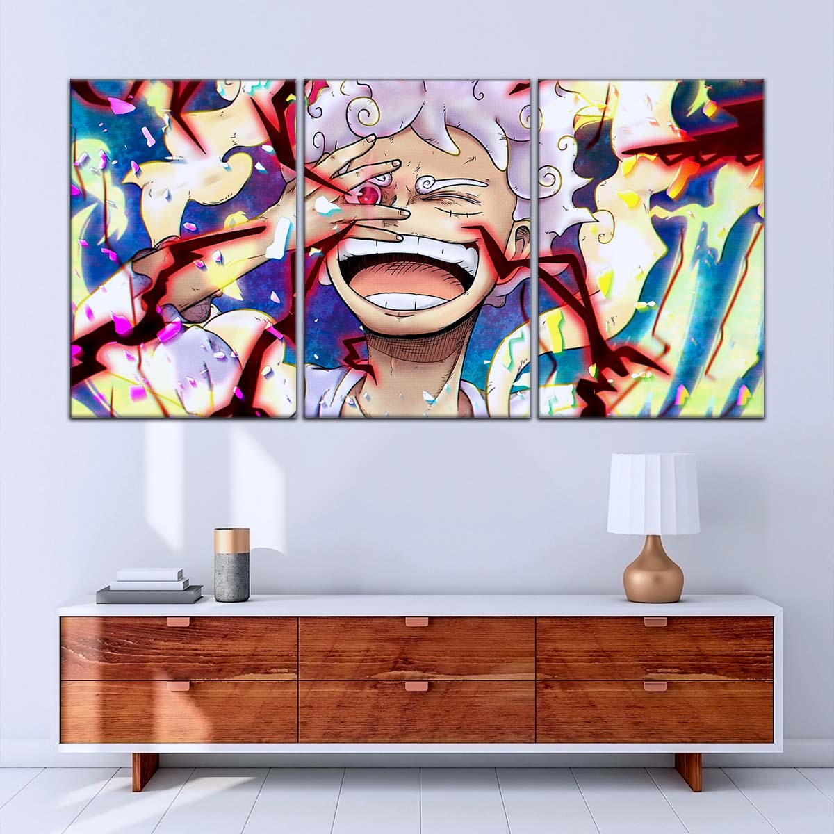 One Piece Wall Art - OP5045 - Monkey D. Luffy Gear 5 - One Piece Poster - One Piece Canvas