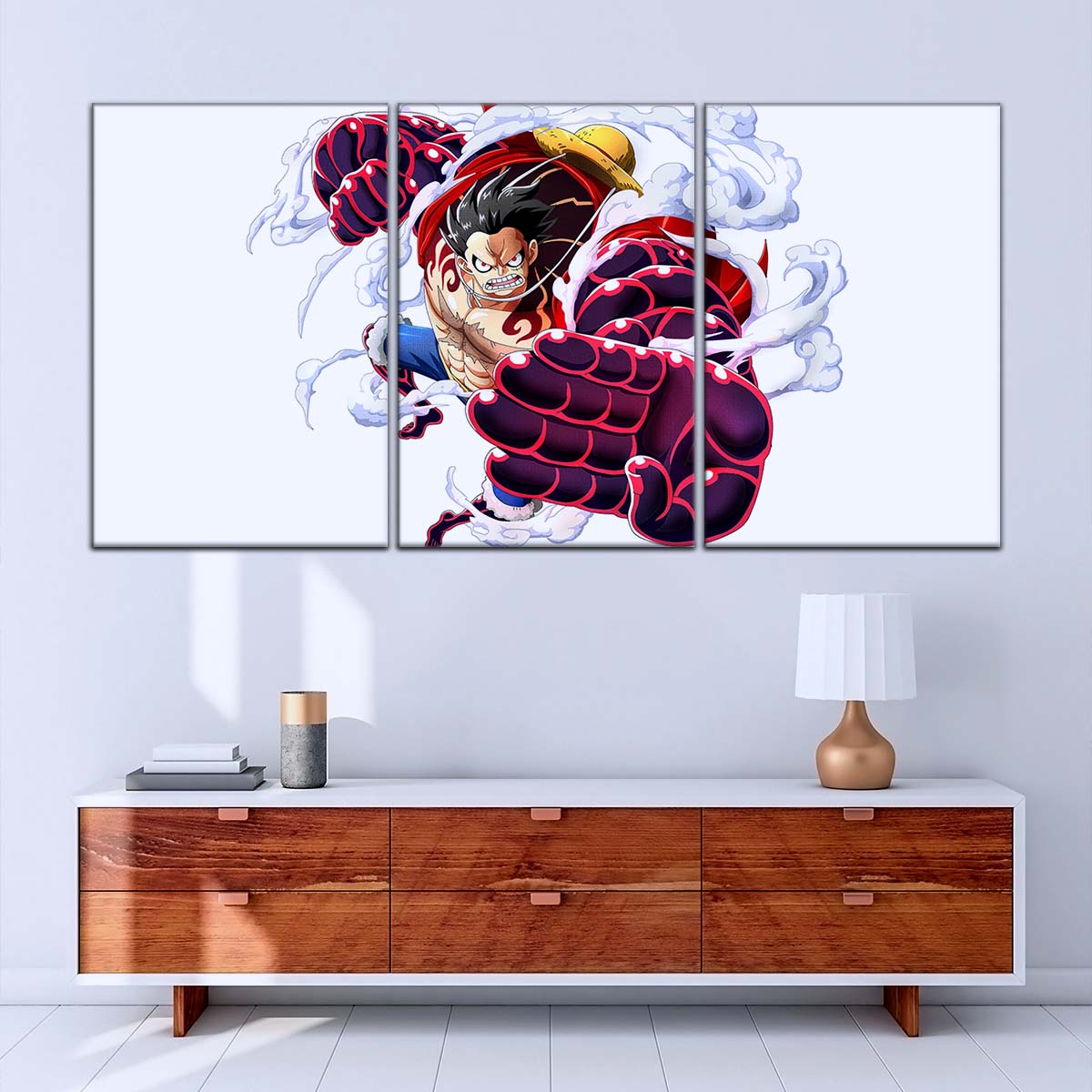 One Piece Wall Art - OP5047 - Gear Fourth Luffy Unleashed - One Piece Poster - One Piece Canvas