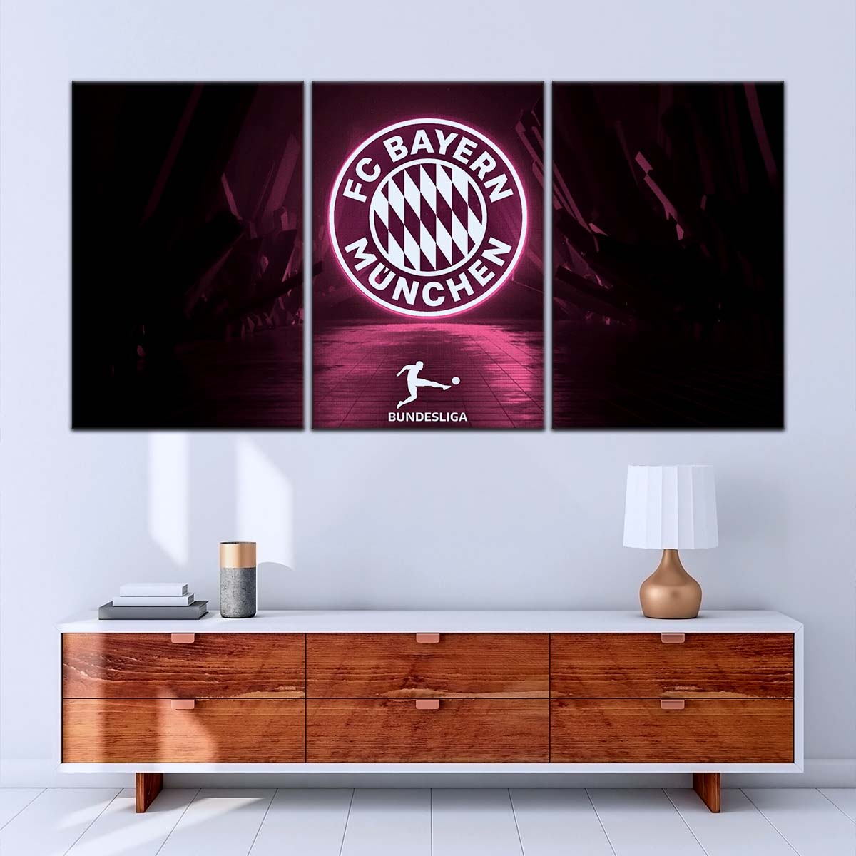 Soccer Wall Art - FB5030 - FC Bayern Munich - Soccer Poster - Soccer Canvas