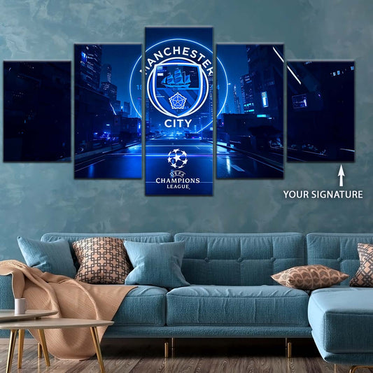 Soccer Wall Art - FB5051 - Winner Manchester City (2023) - Soccer Poster - Soccer Canvas