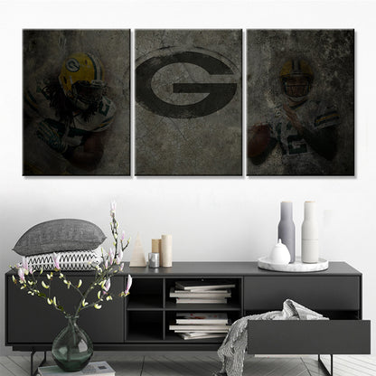 American Football Wall Art - AF5145 - Green Bay Packers - American Football Poster - American Football Canvas
