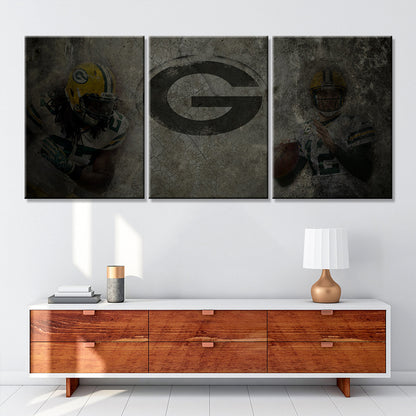 American Football Wall Art - AF5145 - Green Bay Packers - American Football Poster - American Football Canvas