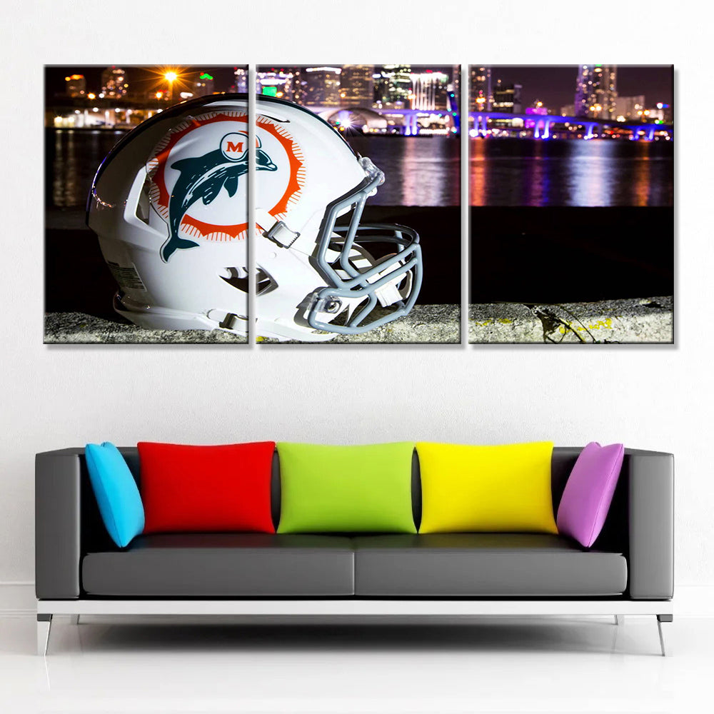 American Football Wall Art - AF5149 - Miami Dolphins - American Football Poster - American Football Canvas