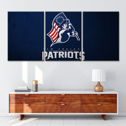 American Football Wall Art - AF5152 - New England Patriots - American Football Poster - American Football Canvas
