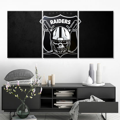 American Football Wall Art - AF5154 - Oakland Raiders - American Football Poster - American Football Canvas