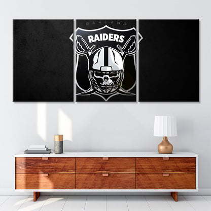 American Football Wall Art - AF5154 - Oakland Raiders - American Football Poster - American Football Canvas