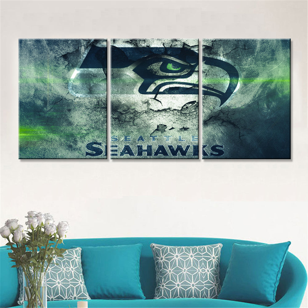 American Football Wall Art - AF5159 - Seattle Seahawks - American Football Poster - American Football Canvas