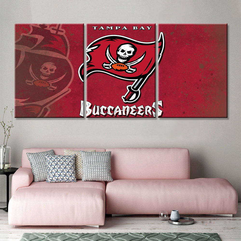 American Football Wall Art - AF5162 - Tampa Bay Buccaneers - American Football Poster - American Football Canvas