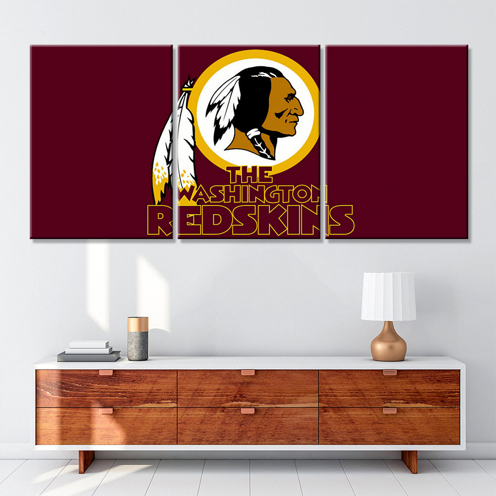 American Football Wall Art - AF5165 - Washington Redskins - American Football Poster - American Football Canvas