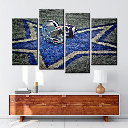 American Football Wall Art - AF5140 - Dallas Cowboys - American Football Poster - American Football Canvas