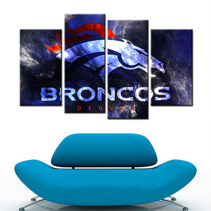 American Football Wall Art - AF5141 - Denver Broncos - American Football Poster - American Football Canvas