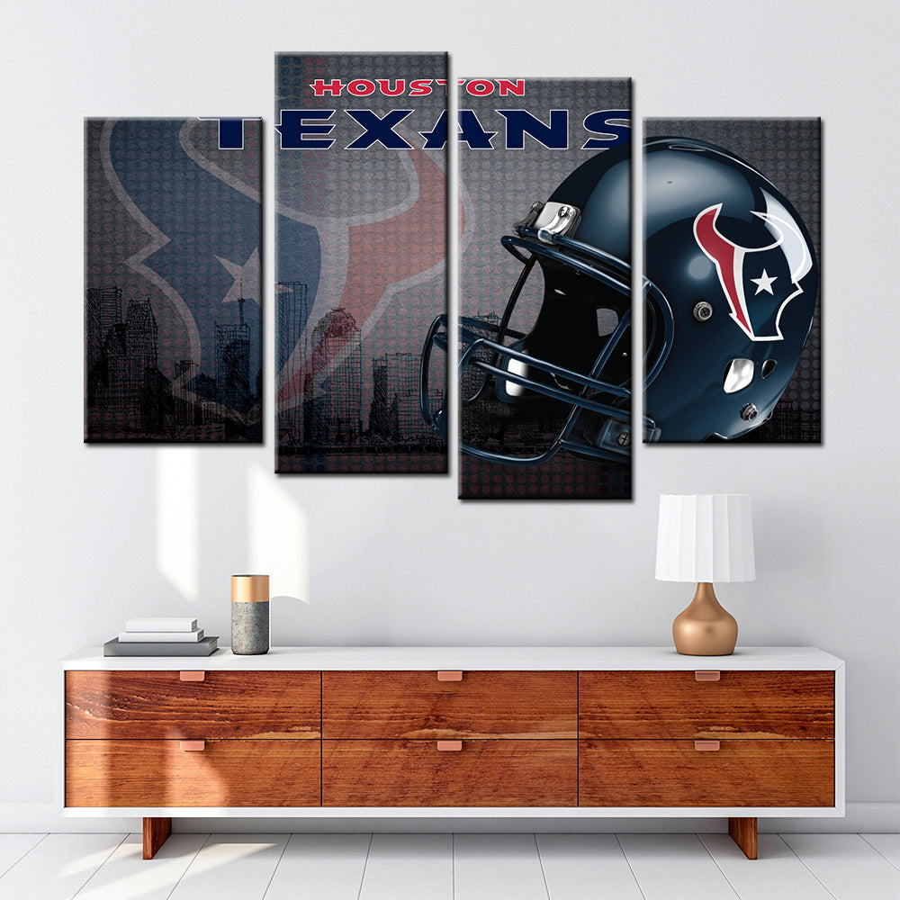 American Football Wall Art - AF5146 - Houston Texans - American Football Poster - American Football Canvas