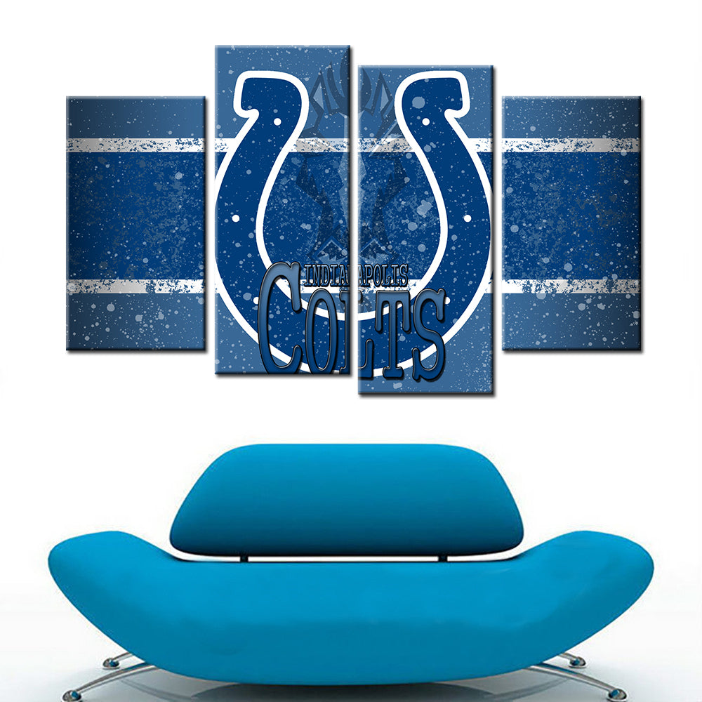 American Football Wall Art - AF5148 - Indianapolis Colts - American Football Poster - American Football Canvas