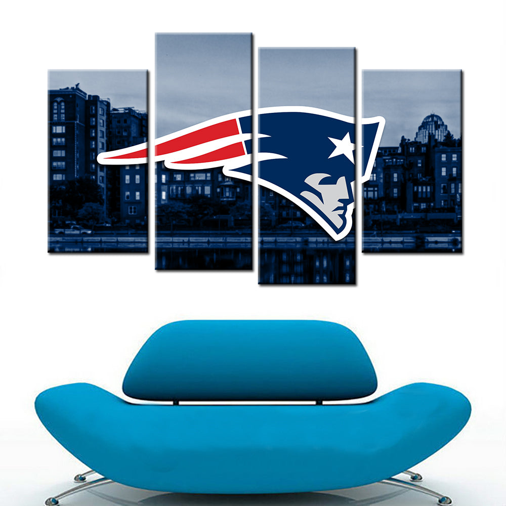 American Football Wall Art - AF5151 - New England Patriots - American Football Poster - American Football Canvas