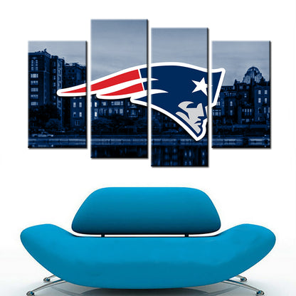 American Football Wall Art - AF5151 - New England Patriots - American Football Poster - American Football Canvas